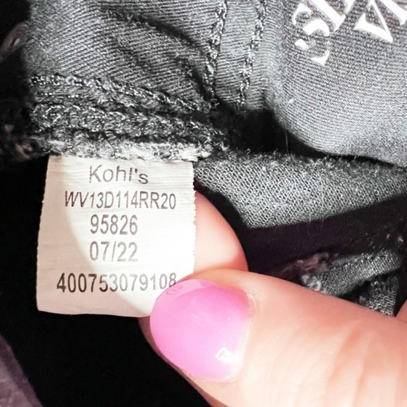 Simply Vera Verawang Womens High Rise Skinny Embroidered Floral Black Denim Jean - Picture 16 of 16